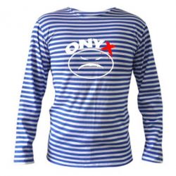 Тельняшка с длинным рукавом Onyx - PrintSalon