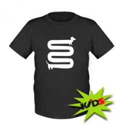 Детская футболка оооочень длинная такса - PrintSalon