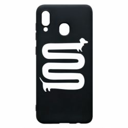 Чехол для Samsung A20 оооочень длинная такса - PrintSalon