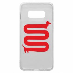 Чехол для Samsung S10e оооочень длинная такса - PrintSalon