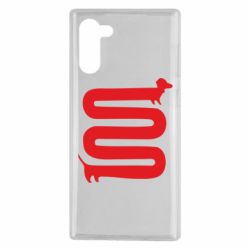Чехол для Samsung Note 10 оооочень длинная такса - PrintSalon