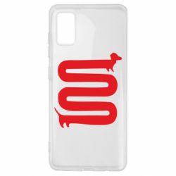 Чехол для Samsung A41 оооочень длинная такса - PrintSalon