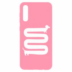 Чехол для Samsung A50 оооочень длинная такса - PrintSalon