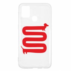 Чехол для Samsung M31 оооочень длинная такса - PrintSalon