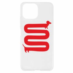 Чехол для Xiaomi Mi11 Lite оооочень длинная такса - PrintSalon