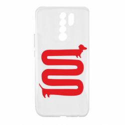 Чехол для Xiaomi Redmi 9 оооочень длинная такса - PrintSalon