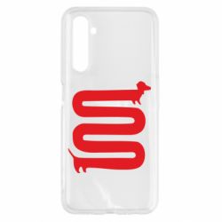 Чохол для Realme 6 дуууже довга такса