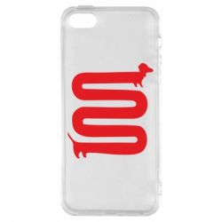 Чехол для iPhone5/5S/SE оооочень длинная такса - PrintSalon