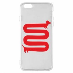 Чехол для iPhone 6 Plus/6S Plus оооочень длинная такса - PrintSalon