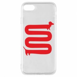 Чехол для iPhone 8 оооочень длинная такса - PrintSalon