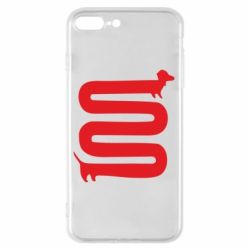 Чехол для iPhone 8 Plus оооочень длинная такса - PrintSalon
