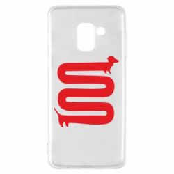 Чехол для Samsung A8 2018 оооочень длинная такса