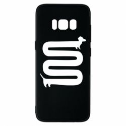 Чехол для Samsung S8 оооочень длинная такса - PrintSalon