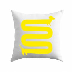 Подушка оооочень длинная такса - PrintSalon