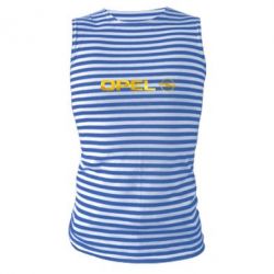 Майка-тельняшка Opel Logo Голограмма - PrintSalon