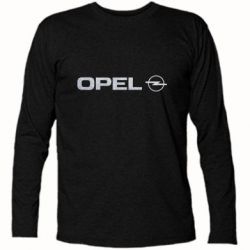 Футболка с длинным рукавом Opel Logo Голограмма - PrintSalon