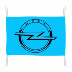 Флаг Opel logo - PrintSalon
