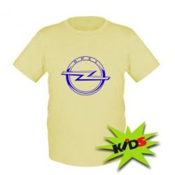 Детская футболка Opel logo - PrintSalon