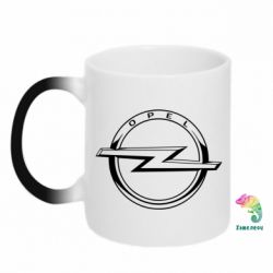 Чашка-хамелеон Opel logo - PrintSalon