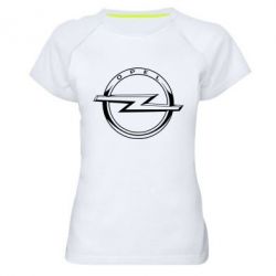 Женская футболка для спорта Opel logo - PrintSalon