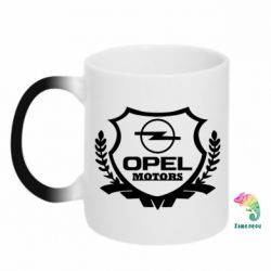 Чашка-хамелеон Opel motors - PrintSalon