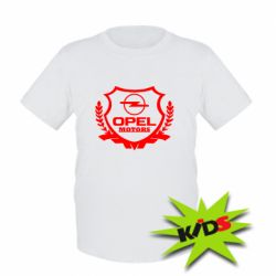 Детская футболка Opel motors - PrintSalon