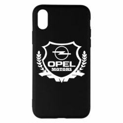 Чехол для iPhone X/Xs Opel motors - PrintSalon