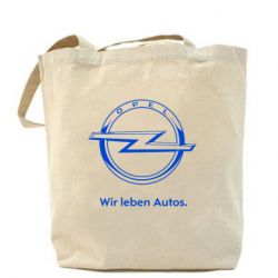Эко-сумка Opel Wir leben Autos-PrintSalon Эко-сумка Opel Wir leben Autos