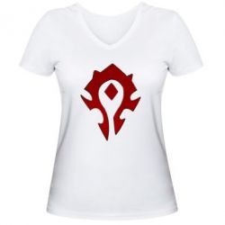 Жіноча футболка з V-подібним вирізом Орда - PrintSalon