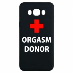 Чехол для Samsung J7 2016 Orgasm Donor - PrintSalon