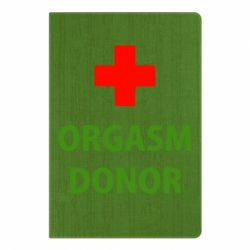 Блокнот с принто Orgasm Donor - PrintSalon