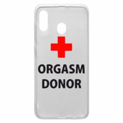 Чехол для Samsung A20 Orgasm Donor - PrintSalon