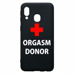Чехол для Samsung A40 Orgasm Donor - PrintSalon