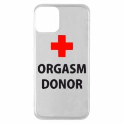 Чехол для iPhone 11 Orgasm Donor - PrintSalon