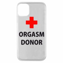 Чехол для iPhone 11 Pro Orgasm Donor - PrintSalon