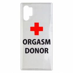 Чехол для Samsung Note 10 Plus Orgasm Donor - PrintSalon