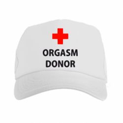 Кепка-тракер Orgasm Donor - PrintSalon