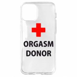 Чехол для iPhone 12 mini Orgasm Donor - PrintSalon