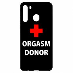 Чехол для Samsung A21 Orgasm Donor - PrintSalon