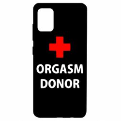 Чехол для Samsung A51 Orgasm Donor - PrintSalon