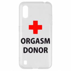 Чехол для Samsung A01/M01 Orgasm Donor - PrintSalon