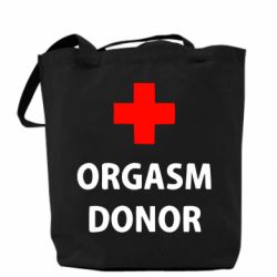 Эко-сумка Orgasm Donor - PrintSalon