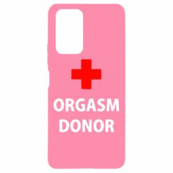 Чехол для Xiaomi Redmi Note 10 Pro Orgasm Donor - PrintSalon