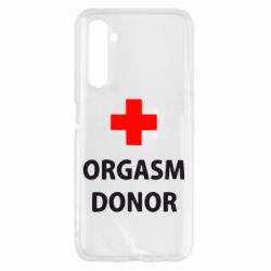 Чехол для Realme 6 Orgasm Donor - PrintSalon