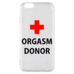 Чехол для iPhone 6/6S Orgasm Donor - PrintSalon