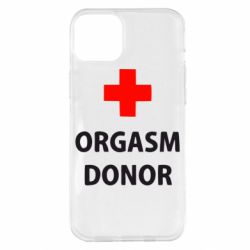 Чехол для iPhone 14 Plus Orgasm Donor - PrintSalon