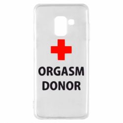 Чехол для Samsung A8 2018 Orgasm Donor - PrintSalon