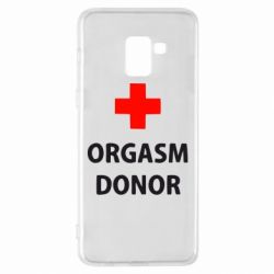 Чехол для Samsung A8+ 2018 Orgasm Donor - PrintSalon