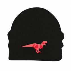 Шапка флисовая Origami dinosaur - PrintSalon