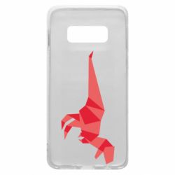 Чехол для Samsung S10e Origami dinosaur - PrintSalon